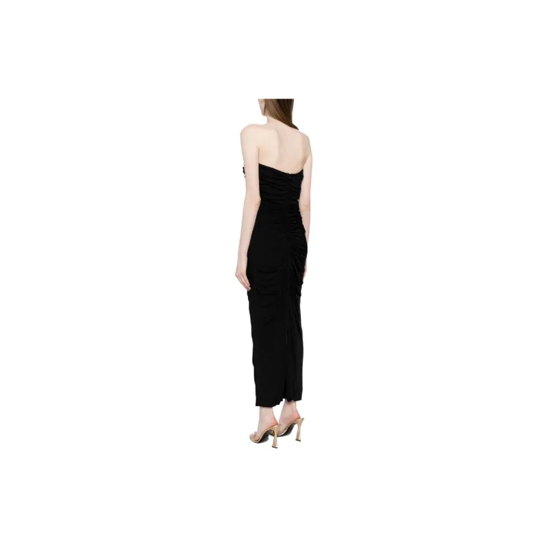 Costarellos Aveline Strapless Midi Dress-2
