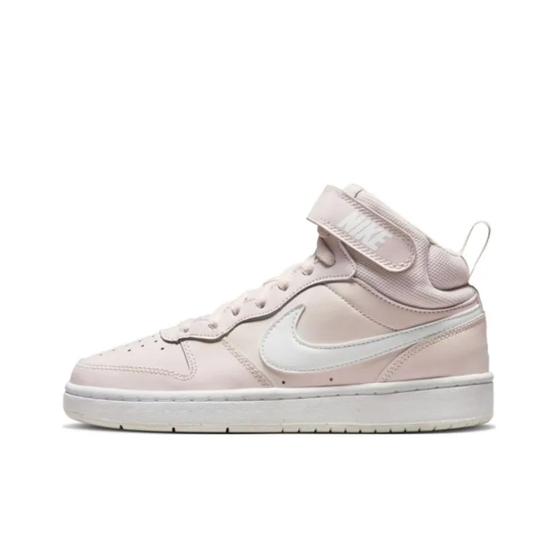 Nike Court Borough Mid 2 GS 'Pearl Pink White'-0