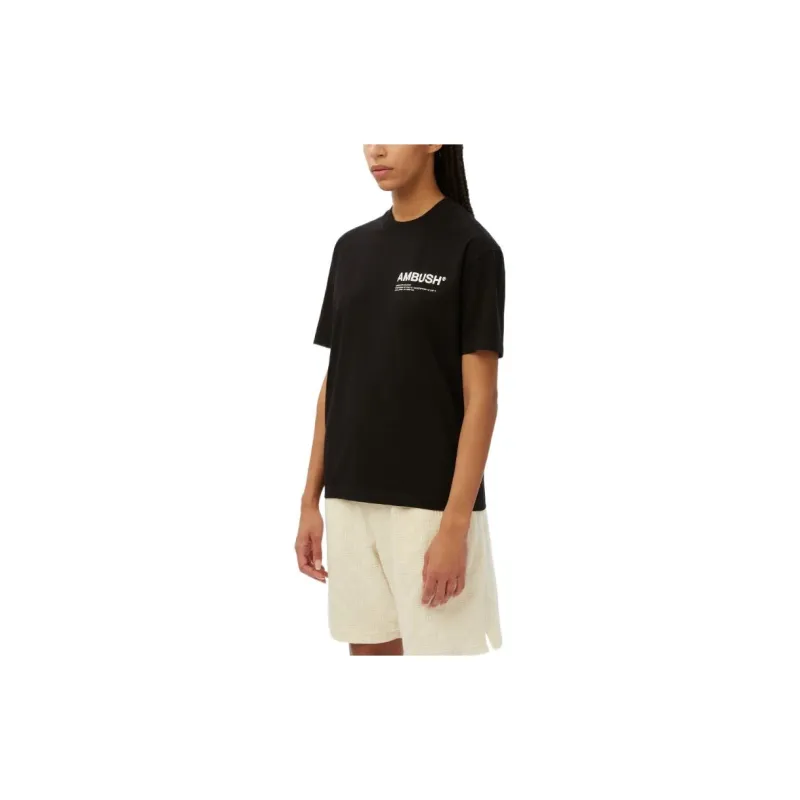 AMBUSH Workshop Logo Tee 'Black'-4