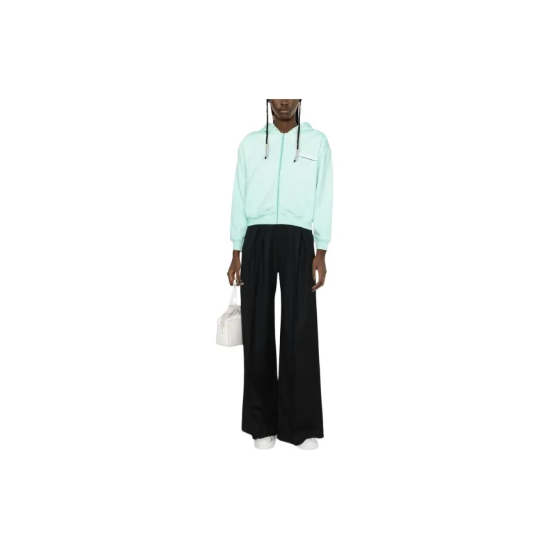 Balenciaga FW22 Sweatshirt Regular Fit Women's Light Green-1