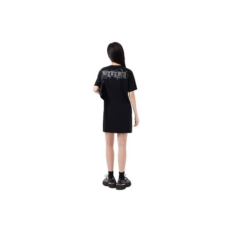 BOY BY BOY Short Sleeved Dresses Women's Black-1