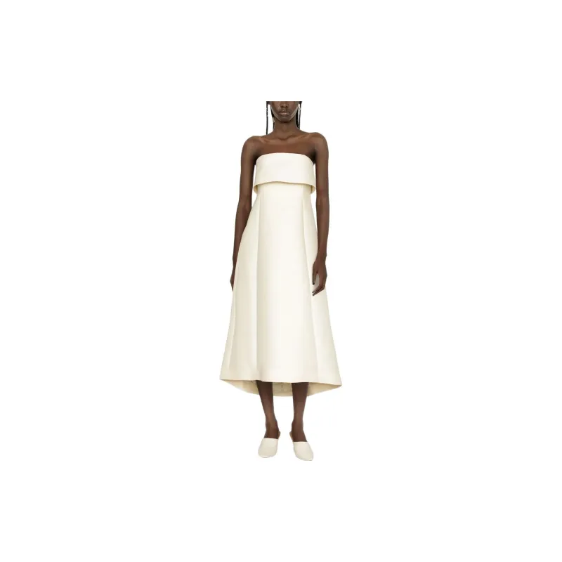 TOTEME Sleeveless Dresses Women's White-1