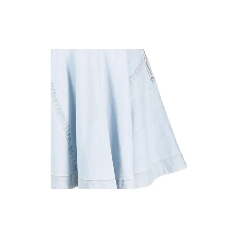 PINKO SS23 Skirt Women's Light Blue-6