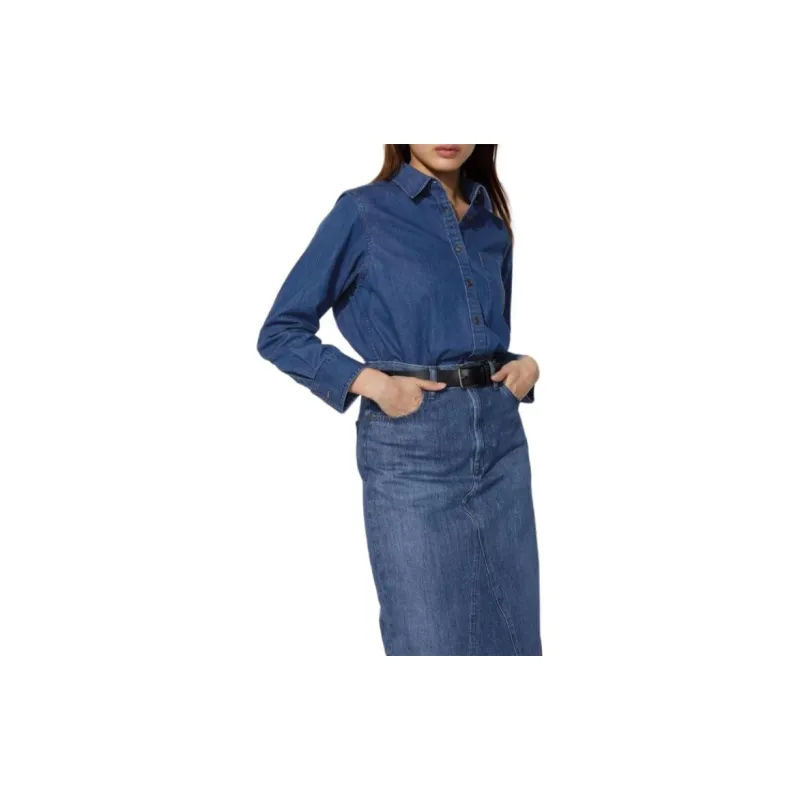 UNIQLO Shirts Women's Sea Blue-1