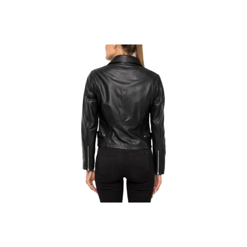 EMPORIO ARMANI Nappa lambskin Biker Jacket-3