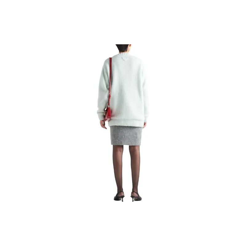 PRADA Cashmere Pencil Skirt-1
