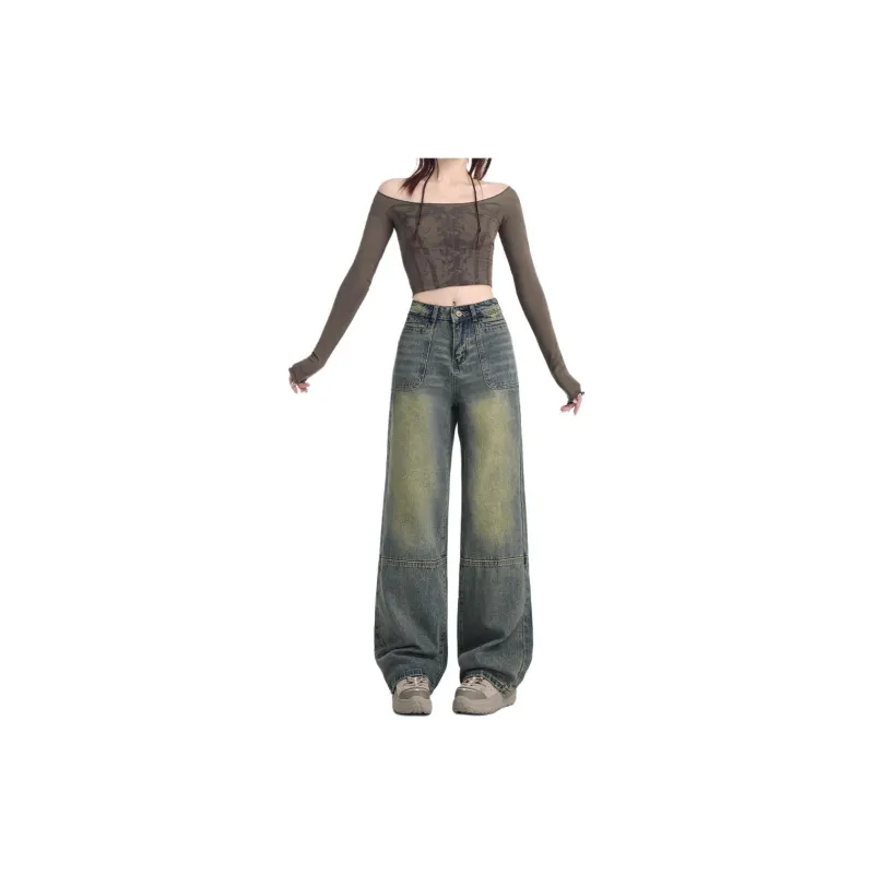 SONGS ALONG Jeans Women's Vintage Blue-0
