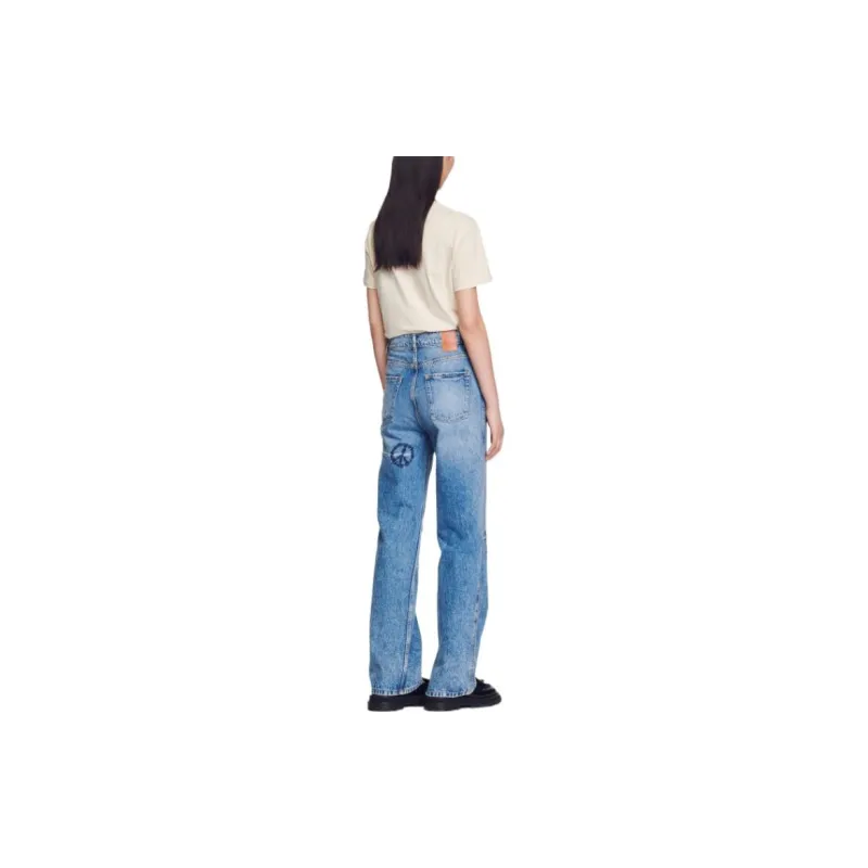 Sandro Jeans Women's Denim Blue-2