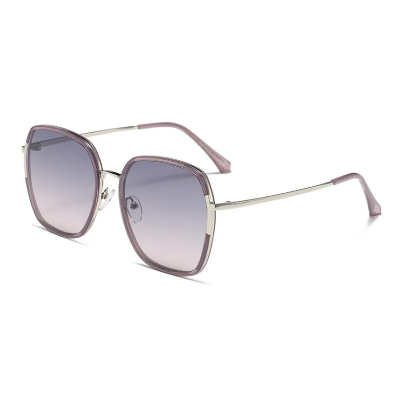 LEARNING RESOURCES TR/Memory Plastic Metal Irregular Shape Sunglasses Unisex-4