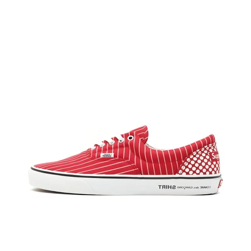 Vans Era Harold Hunter X Supreme X Comme Des Garcons Shirt 'Red'-0