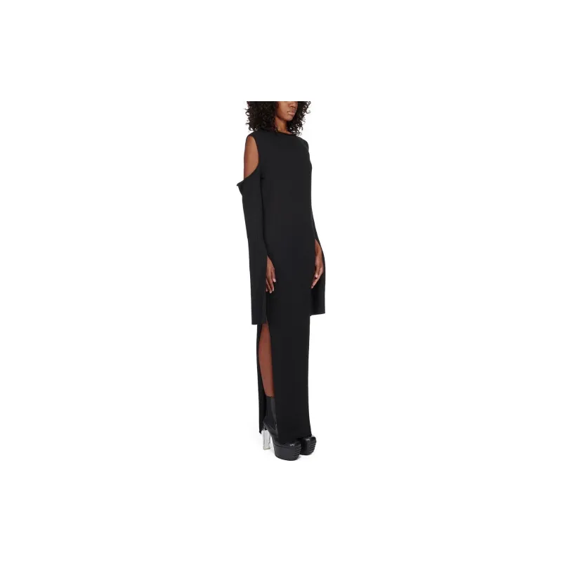 RICK OWENS Long Sleeved Dresses Women's Black-2