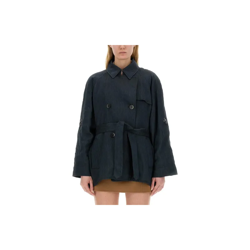 FAY Lobster claw Double breasted Coat-2
