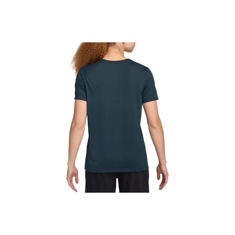Nike Dri Fit T Shirt Women's Marine Blue-4