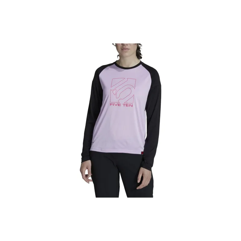 Adidas Free Shipping With AdiClub Five Ten Long Sleeve Jersey Bca Tee-1