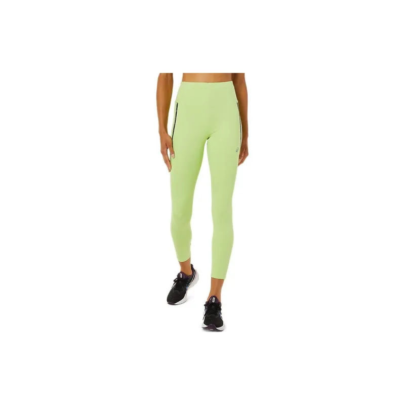 Asics Race High Waist Tight Leggings Women's Light Green-2