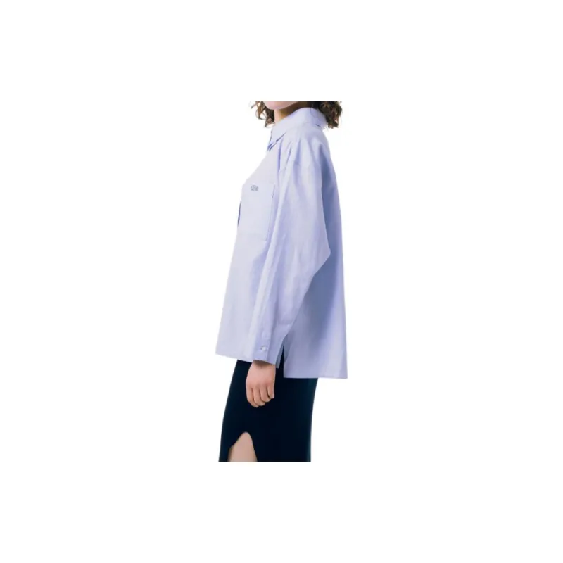LACOSTE Shirt Women's Light Blue-4