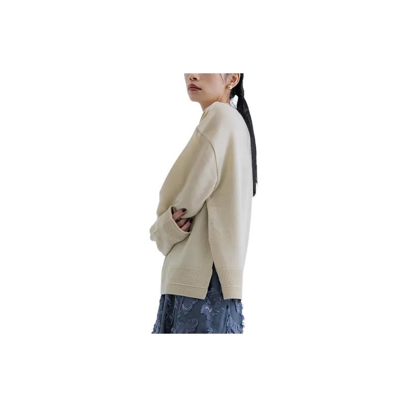 UNITED TOKYO Sweater Women's Light Brown-1