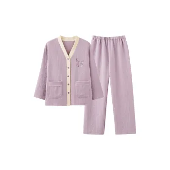 UAVAE Pajama Set Women's Lavender