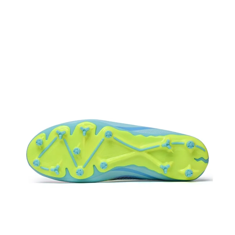 Kuding FG Rubber Long Studs Artificial Ground Anti-Slip Wear-Resistant Soccer Shoes Unisex-9