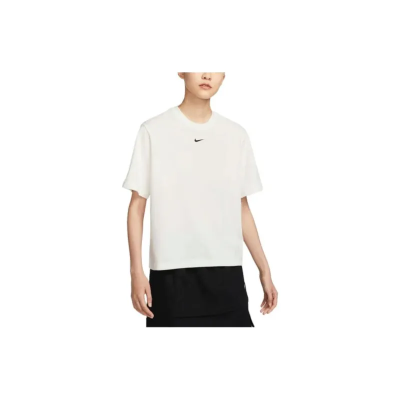 Nike Sportswear Essential Women's Oversized Sporty T-shirt White-3