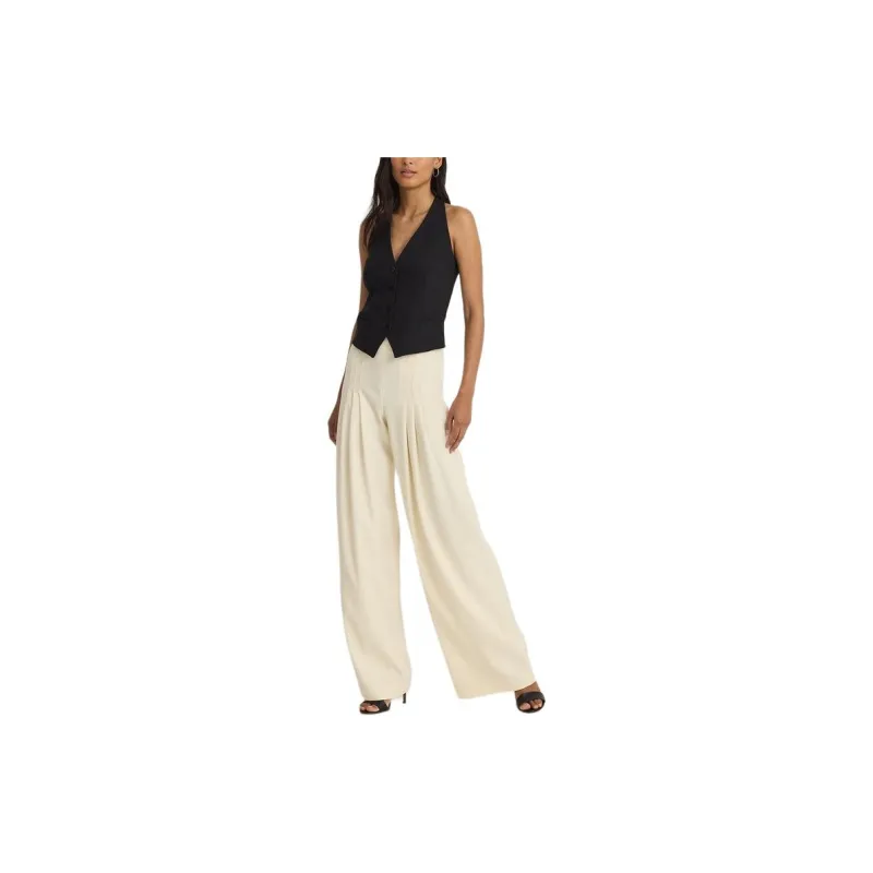 LAUREN RALPH LAUREN SS24 Casual Pants Women's Cream-1