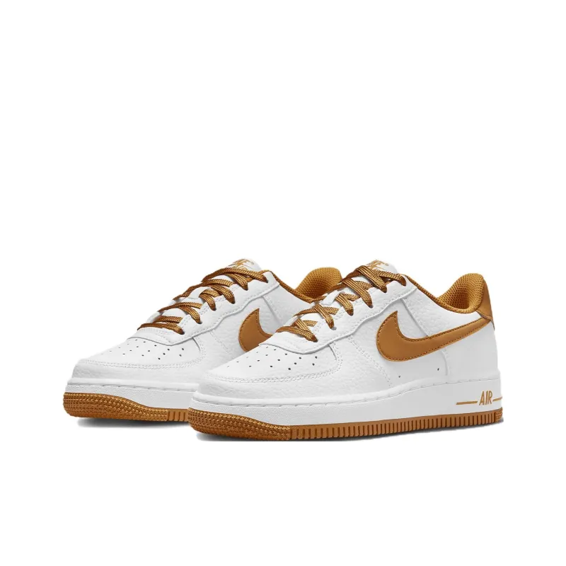 Nike Air Force 1 GS 'White Desert Ochre'-2
