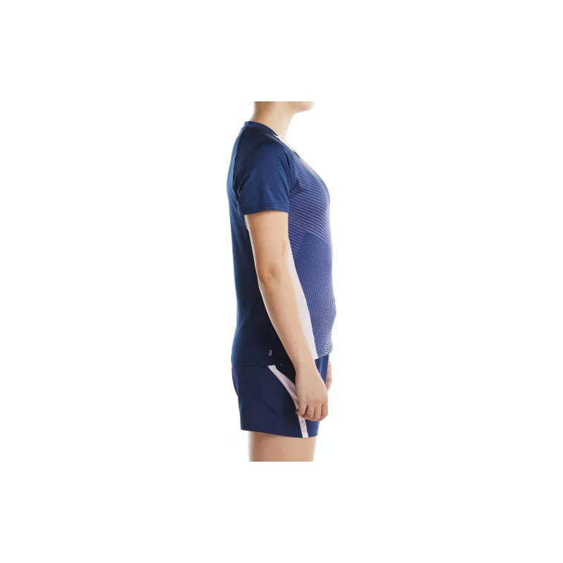 DECATHLON T Shirt Women's Navy Blue-3