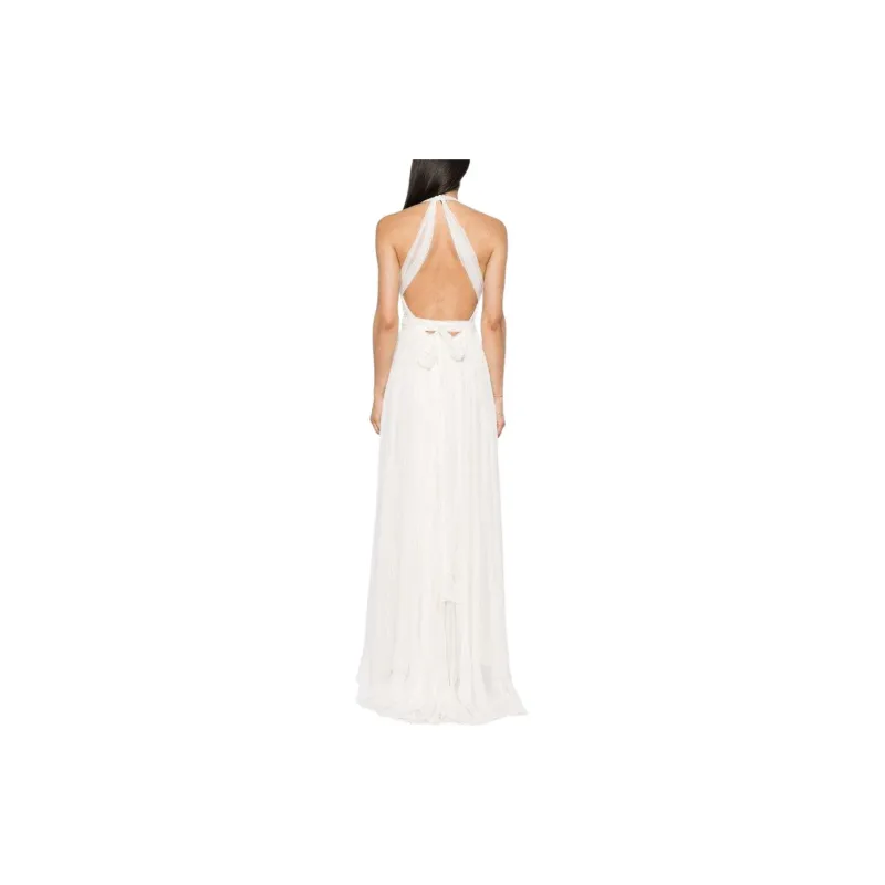 OSCAR DE LA RENTA Sleeveless Dress Women's White-1