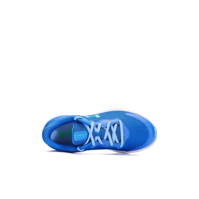 Under Armour Charged Escape 4 Slip-Resistant Cushioning Low-Top Kids' Running Shoes Blue White Kids'-2