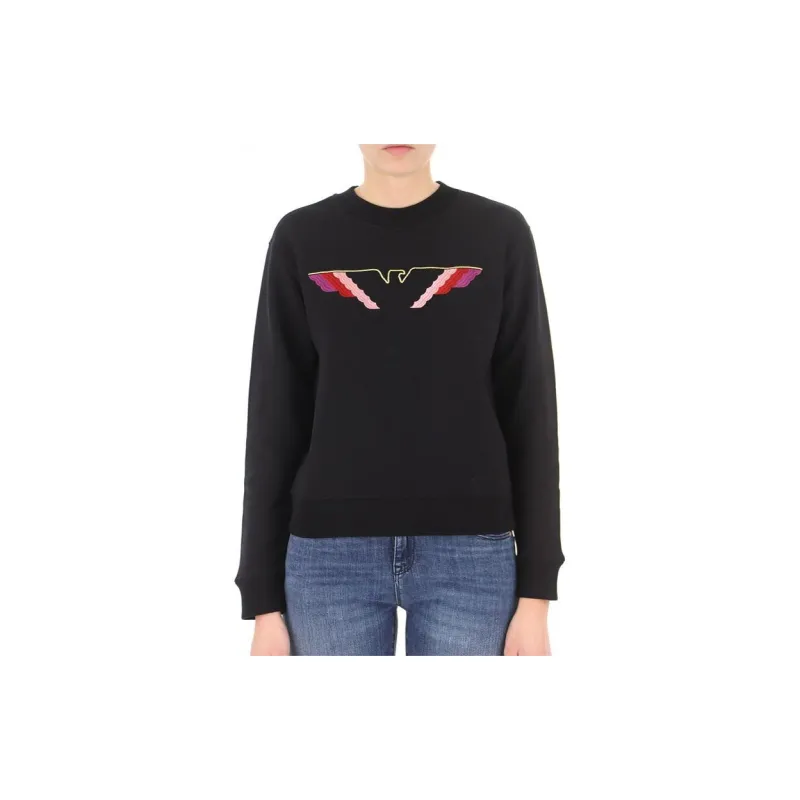 EMPORIO ARMANI Sweatshirts Women's Black-1