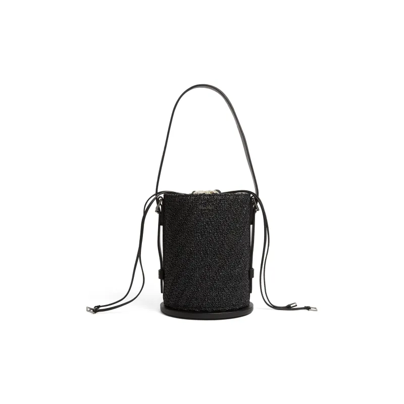 MaxMara Polyamide Bucket Bags Handbags Women's Black-0