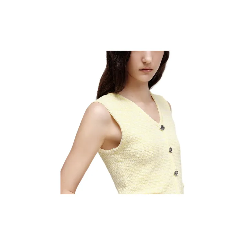 KARL LAGERFELD FW24 Tank Top Women's Yellow-7