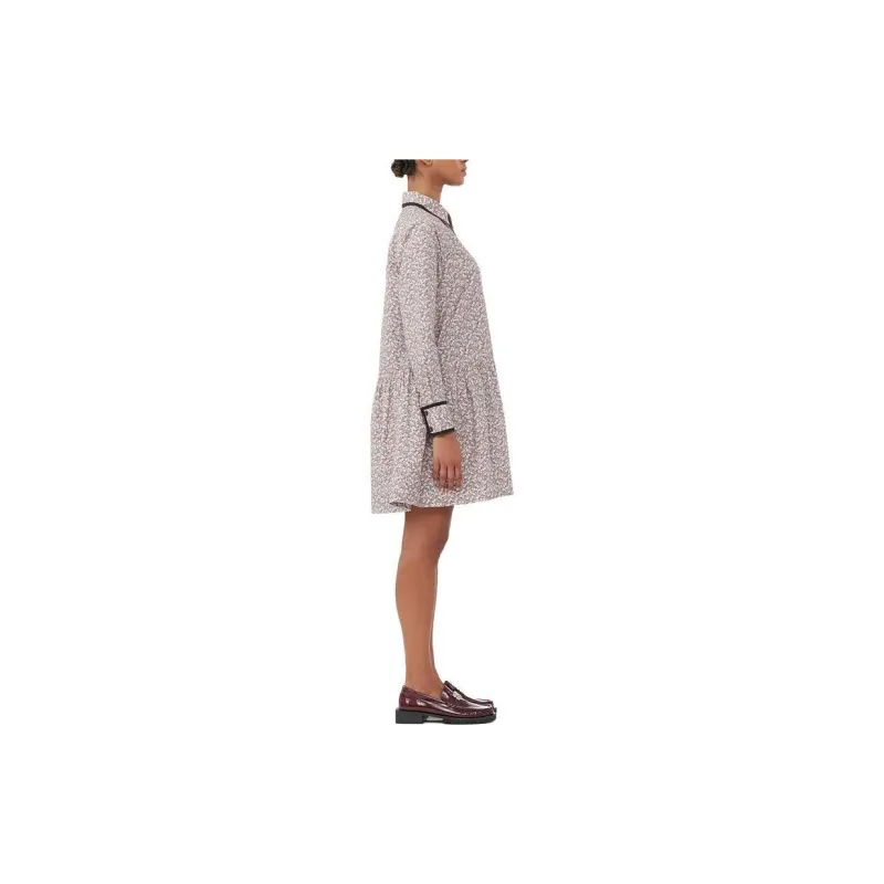 GANNI Long-Sleeved Dresses Women's Pink-3