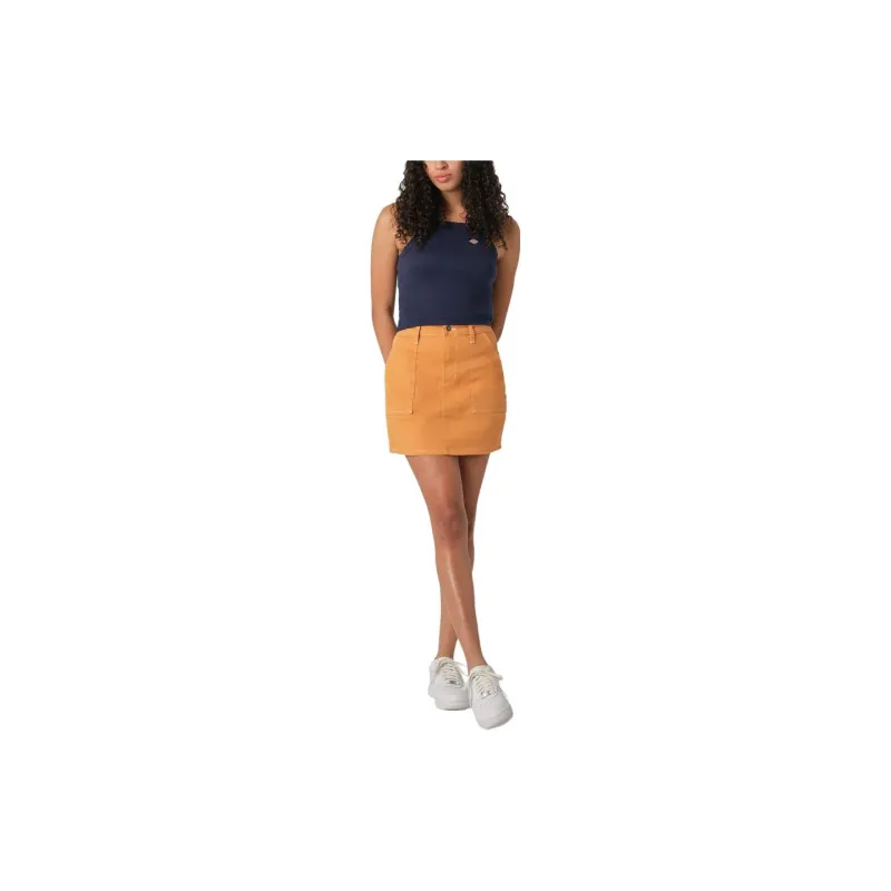 Dickies Tank Tops Women's Blue-1