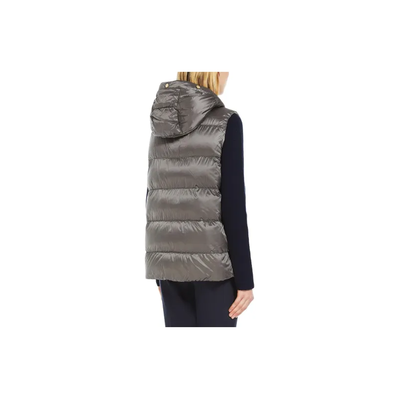 MaxMara Buttoned Drawstring Gilet-3