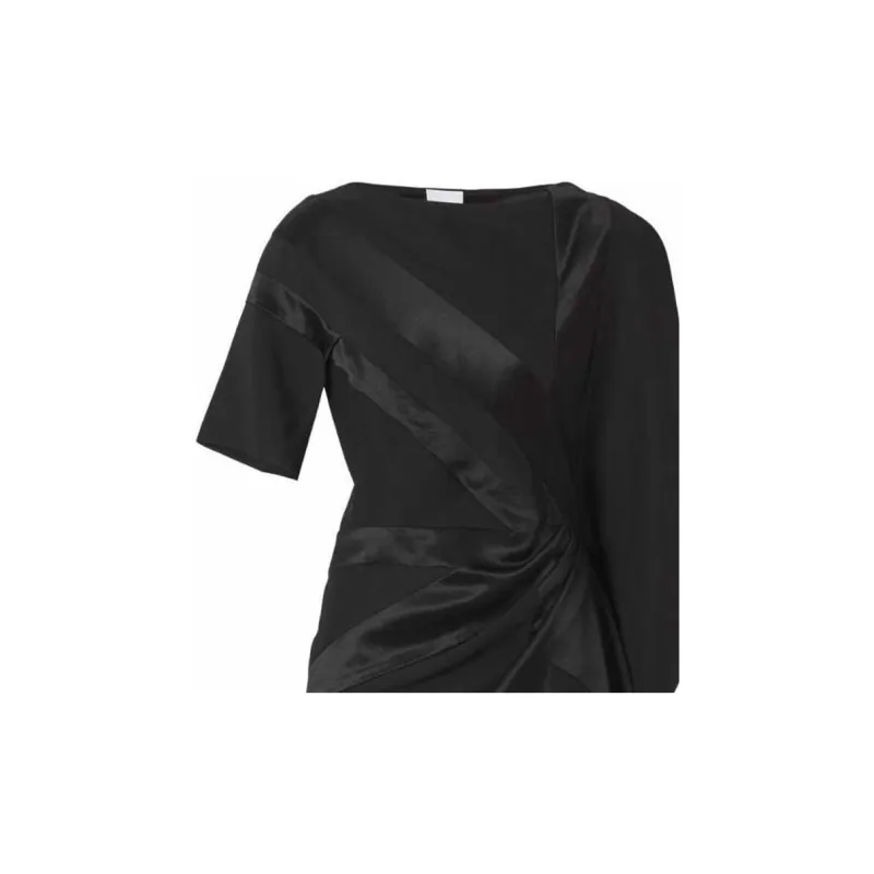 Burberry SS23 Short Sleeved Dresses Women's Black-4