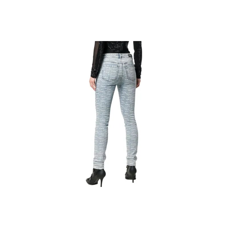 PHILIPP PLEIN Logo Print Skinny Jeans-2