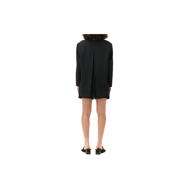 GANNI Casual Shorts Women's Black-2