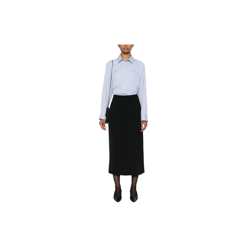 THE ROW Matias Skirt 'Black'-3