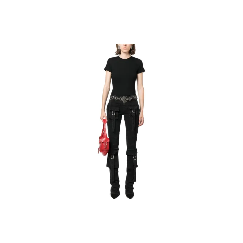 ISABEL MARANT Slim Fit Fine Ribbed Top-1