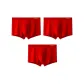 3 Pack China Red