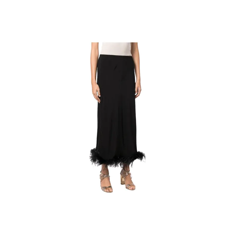 Rixo Casual Long Skirts Women's Black-3