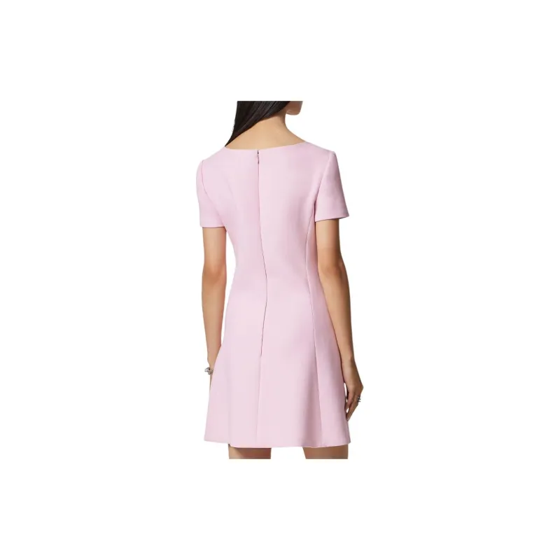 VERSACE Short Sleeved Crewneck Mini Dress-3