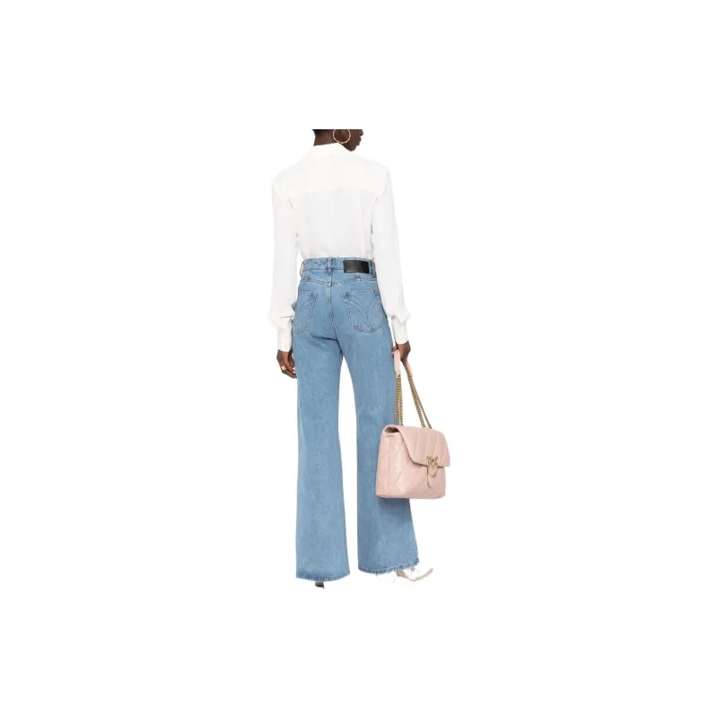 PINKO Button Up Satin Shirt-2
