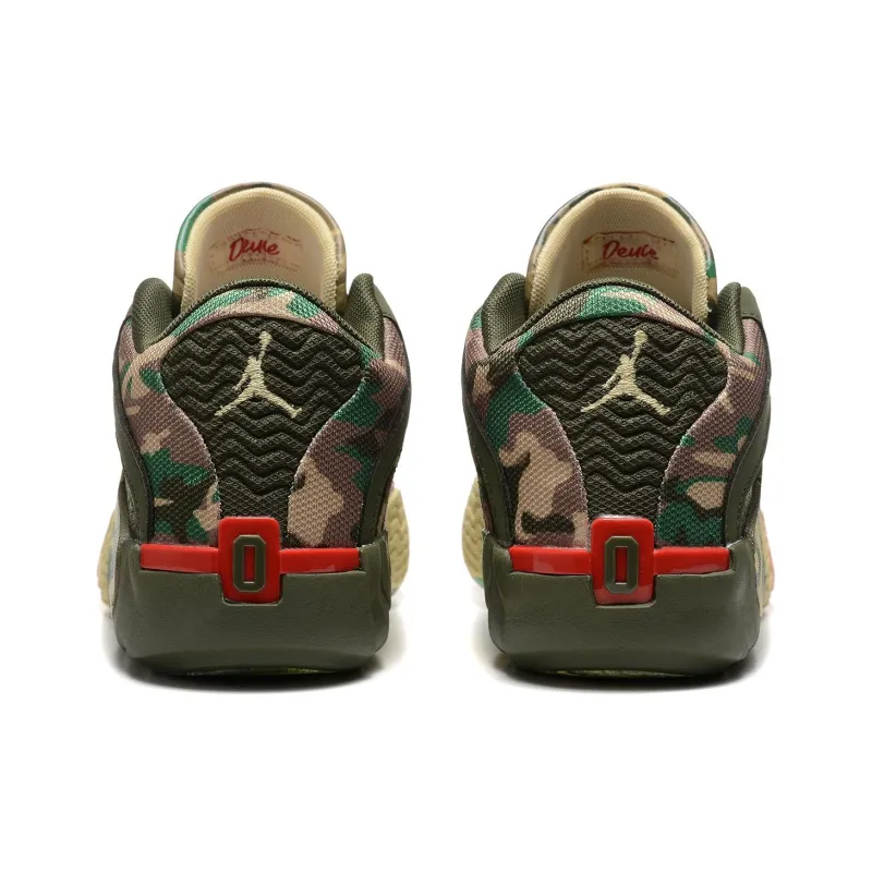 Jordan Tatum 2 Aerial Powers's PE Anti-Slip Wear-Resistant Low-Top Basketball Shoes Men's Green-4