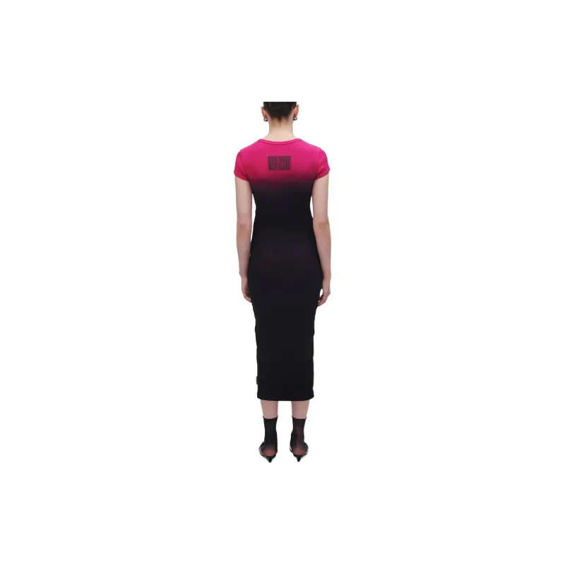 MARC JACOBS Grunge Spray effect T shirt Dress-3