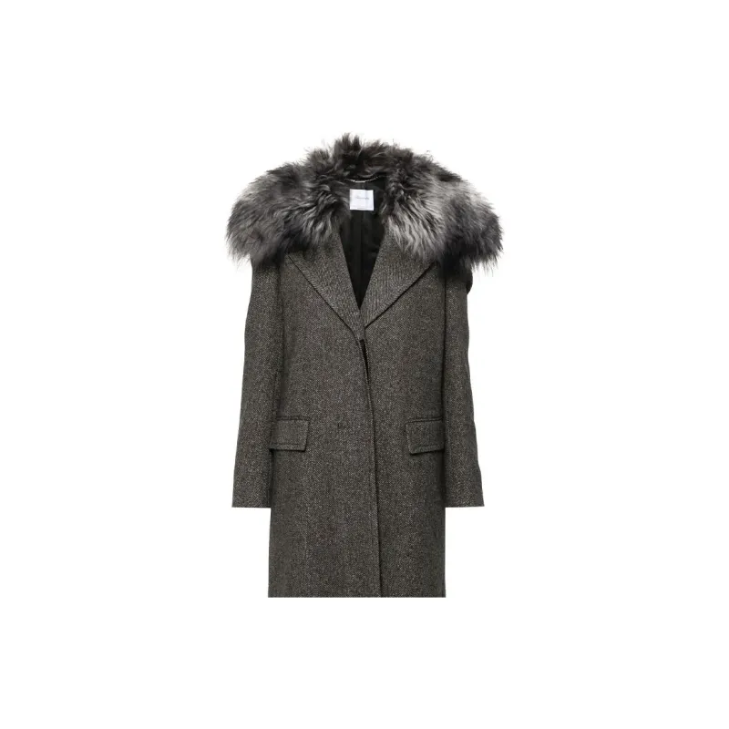 Blumarine Herringbone Coat-4