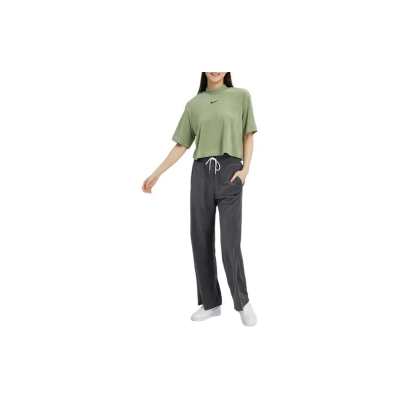 Nike Crop Tops Women's Green-1