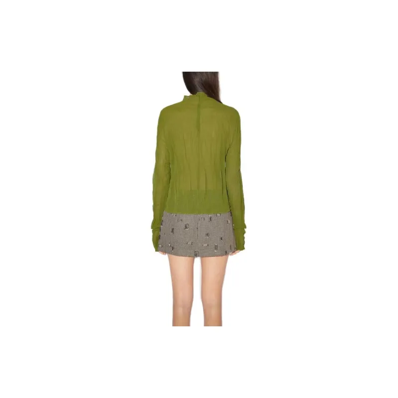 Acne Studios T Shirts Women's Seaweed Green-2