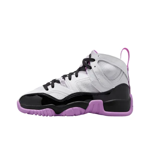 Jumpman Two Trey GS 'White Barely Grape'